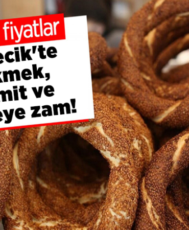 Bilecik'te ekmek, simit ve pideye zam!