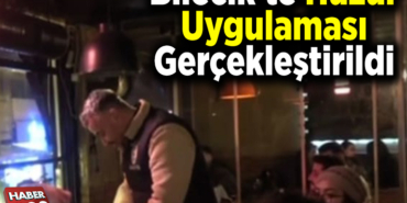 Bilecik'te huzur uygulaması gerçekleştirildi