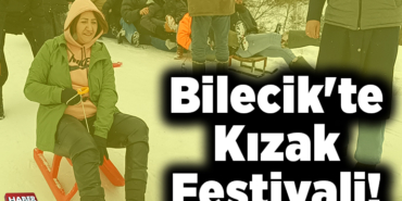 Bilecik'te kızak festivali!