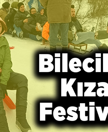 Bilecik'te kızak festivali!