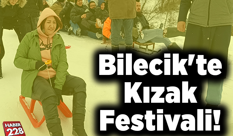Bilecik’te kızak festivali!