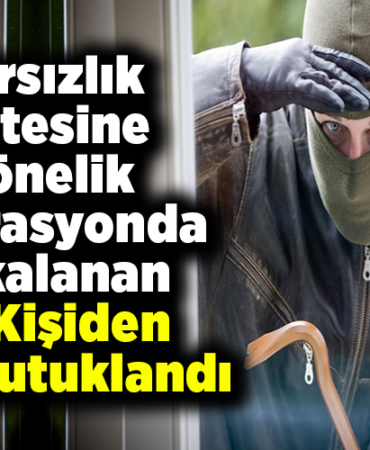 Hırsızlık çetesine yönelik operasyonda yakalanan 33 kişiden 19'u tutuklandı