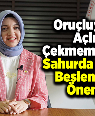 Oruçluyken açlık çekmemek için sahurda doğru beslenmek önemli