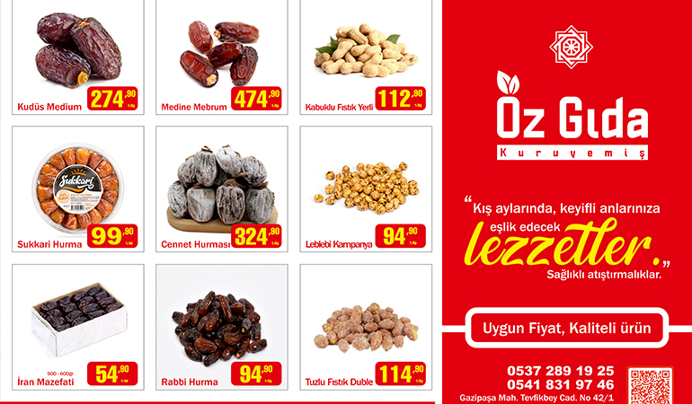 Öz Gıda Kuruyemiş