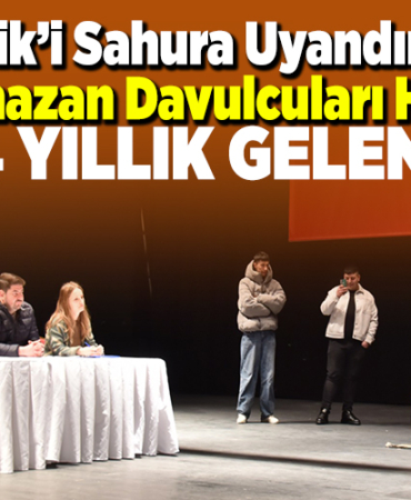 Sahura Uyandıracak Ramazan Davulcuları Hazır