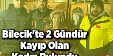 kadın bulundu