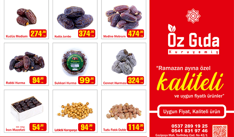 Öz Gıda Kuruyemiş