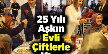 25 yılı aşkın evli çiftlerle iftar