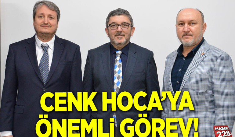 Cenk Hoca’ya önemli görev!