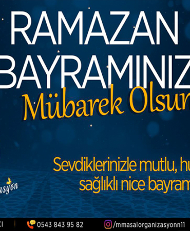 Masal Organizasyon’un Ramazan Bayramı Mesajı