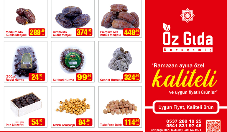 Öz Gıda Kuruyemiş