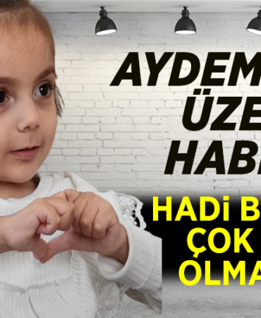 AYDEM'DEN ÜZEN HABER