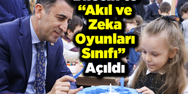 Bilecik Akıl ve Zeka Oyunları Sınıfı açıldı