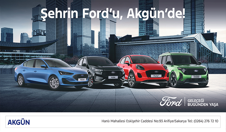 Şehrin Ford’u Akgün’de!