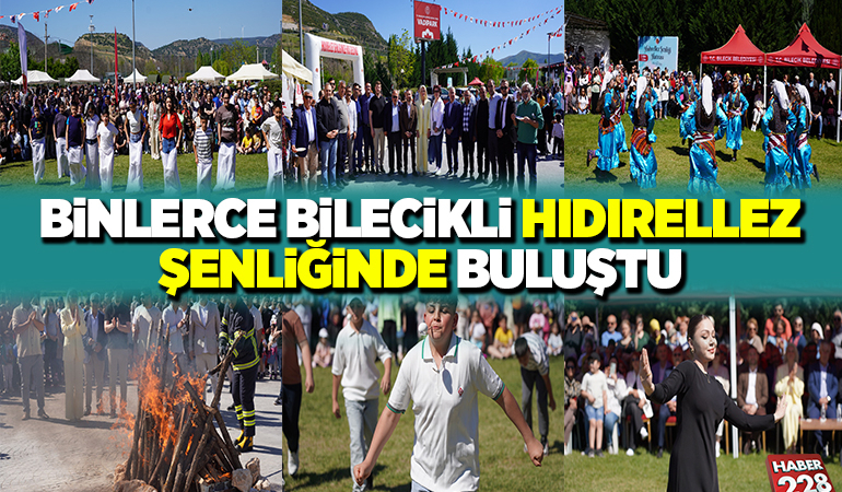 BİNLERCE BİLECİKLİ HIDIRELLEZ ŞENLİĞİNDE BULUŞTU