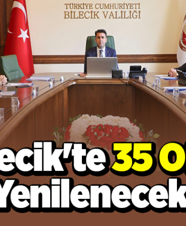 Bilecik'te 35 okul yenilenecek