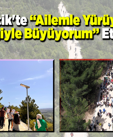 Bilecik'te Ailemle yürüyorum, sevgiyle büyüyorum etkinliği