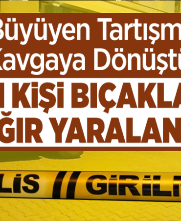 Bilecik'te bıçaklı kavgada 1 kişi ağır yaralandı