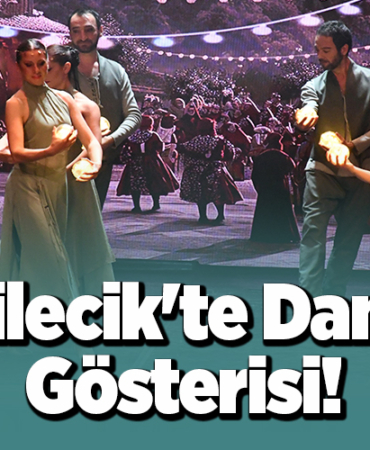 Bilecik'te dans gösterisi!