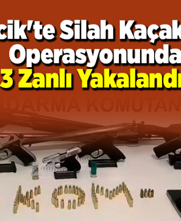 Bilecik'te silah kaçakçılığı operasyonunda 3 zanlı yakalandı