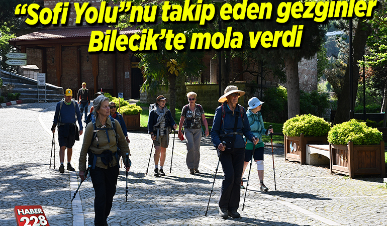 “Sofi Yolu”nu takip eden gezginler, Bilecik’te mola verdi