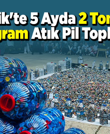 Bilecik'te 5 ayda 2 ton 543 kilogram atık pil toplandı