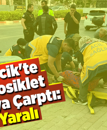 Bilecik'te Motosikletin Yayaya Çarpması Sonucu 2 Kişi Yaralandı!