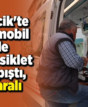 Bilecik'te otomobil ile motosiklet çarpıştı, 1 yaralı