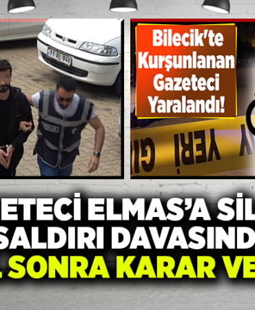 GAZETECİ ELMAS’A SİLAHLI SALDIRI DAVASINDA 2 YIL SONRA KARAR VERİLDİ
