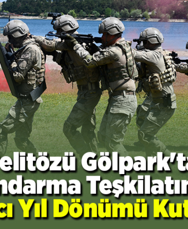 Pelitözü Gölpark'ta Jandarma Teşkilatının 186'ncı yıl dönümü kutlandı