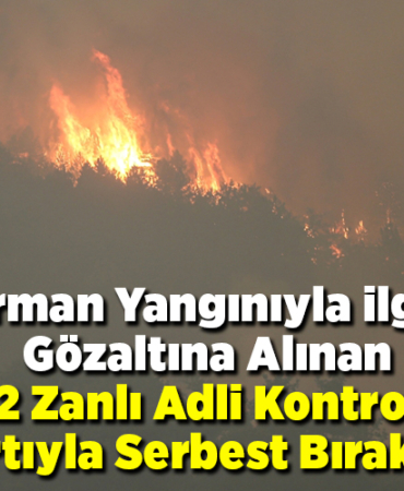 şartıyla serbest bırakıldı
