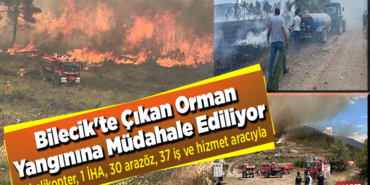 3 helikopter, 1 İHA, 30 arazöz, 37 iş ve hizmet aracıyla