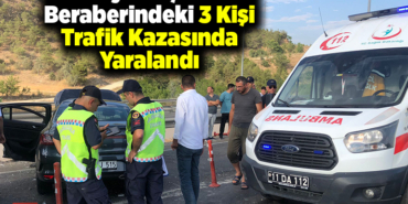 Belediye Başkanı ile beraberindeki 3 kişi Bilecik'teki trafik kazasında yaralandı