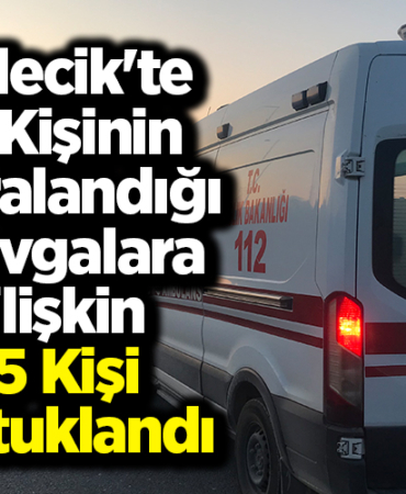 Bilecik'te 2 kişinin yaralandığı kavgalara ilişkin 5 kişi tutuklandı
