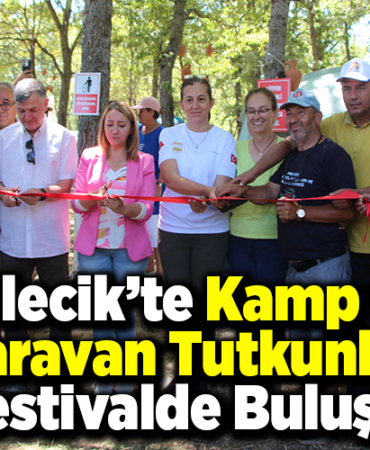 Bilecik’te kamp ve karavan tutkunları festivalde buluştu