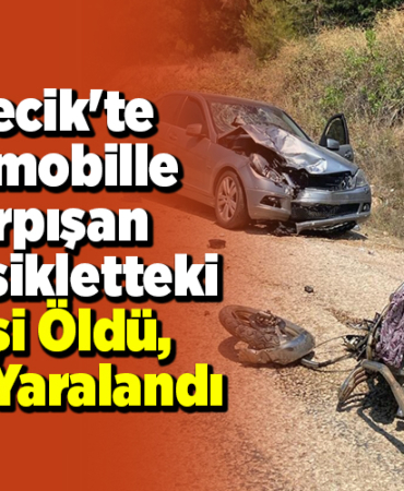 Bilecik'te otomobille çarpışan motosikletteki 1 kişi öldü, 1 kişi yaralandı