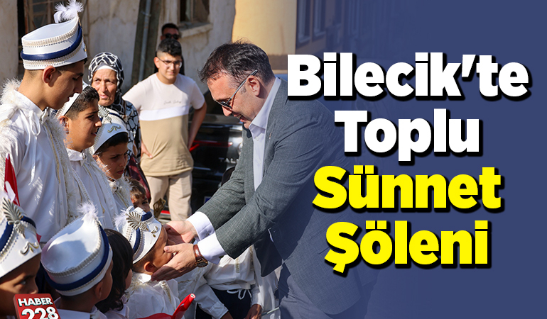 Bilecik’te toplu sünnet şöleni