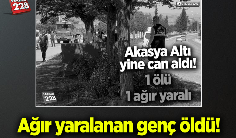 Bilecik’te motosikletin refüje çarptığı kazada ağır yaralanan genç öldü