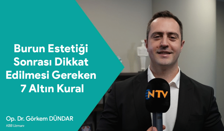 Burun Estetiği Sonrası Dikkat Edilmesi Gereken 7 Altın Kural