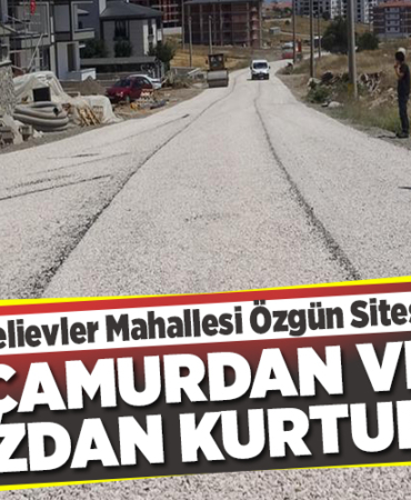 bahçelievler mahallesi tozdan kurtuldu