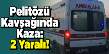 Bilecik-Bursa-Yenişehir karayoluna bağlanan Pelitözü Kavşağı'nda