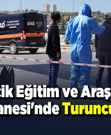 Bilecik Eğitim ve Araştırma Hastanesi'nde Turuncu Kod