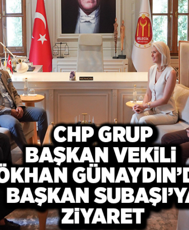 CHP GRUP BAŞKAN VEKİLİ GÖKHAN GÜNAYDIN’DAN BAŞKAN SUBAŞI’YA ZİYARET