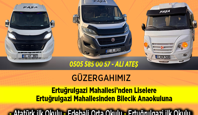 Bilecik Öğrenci Servisi – Kayıtlarımız Başlamıştır