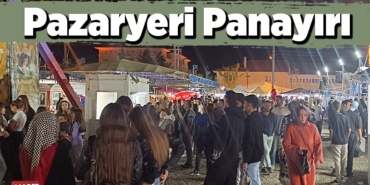 Pazaryeri'nde kurulan panayır ilçeye hareket getirdi