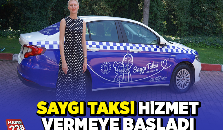 SAYGI TAKSİ HİZMET VERMEYE BAŞLADI