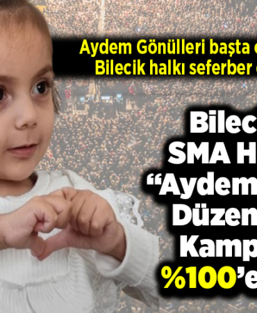 SMA hastası 'Aydem' adına düzenlenen kampanya yüzde yüze ulaştı