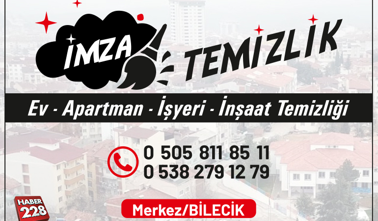 Bilecik İmza Temizlik – Ev, Apartman, İş Yeri, İnşaat