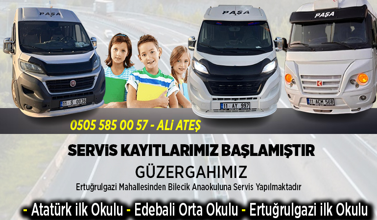 Bilecik Öğrenci Servisi – Kayıtlarımız Başlamıştır