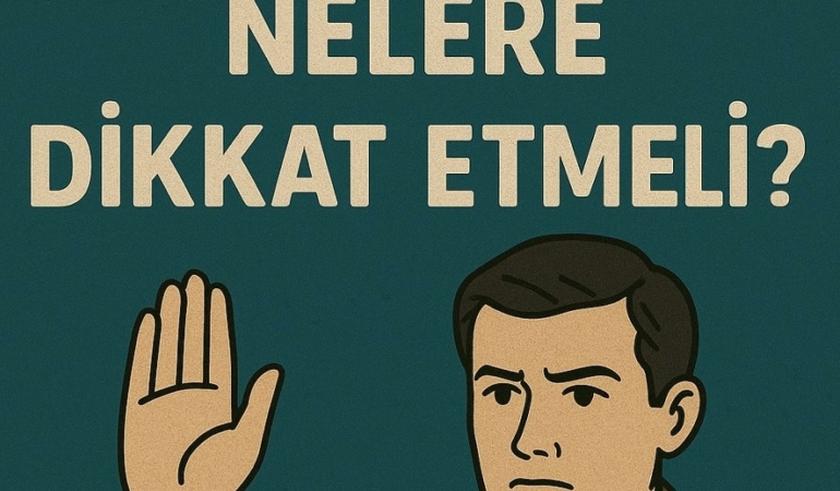 İFADE VERİRKEN NELERE DİKKAT ETMELİ?